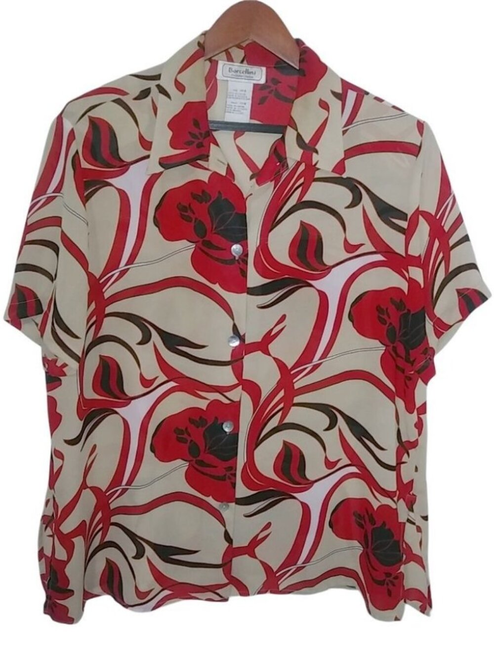 Borcellini 17/18 Red Tan Black White Top Plus